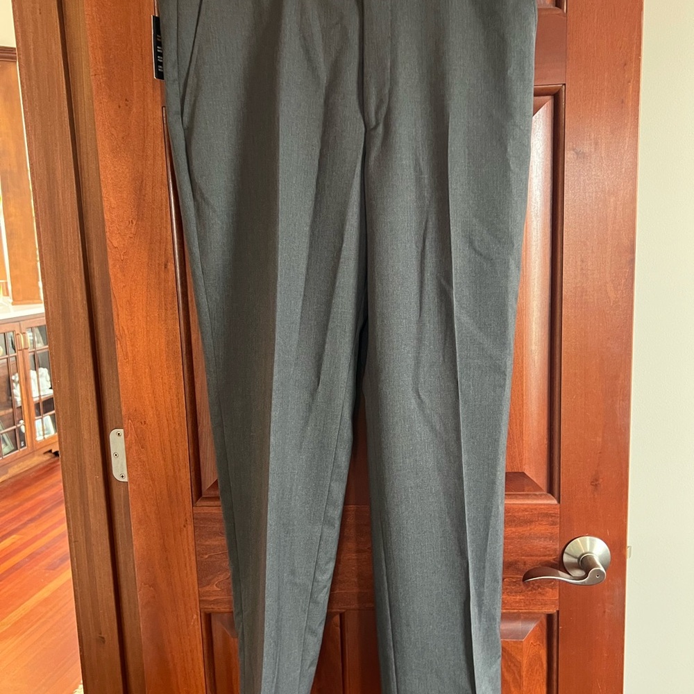 Stafford Classic Fit Gray Suit Pants